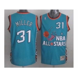 NBA 96 All Star #31 Miller Blue Jerseys