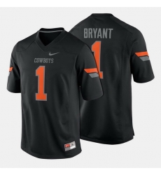 Men Oklahoma State Cowboys And Cowgirls Dez Bryant College Football Black Jersey