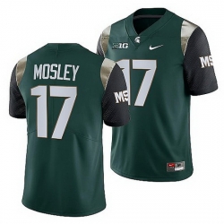 Michigan State Spartans Tre Mosley Green College Football Men Jersey
