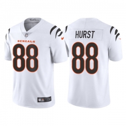 Men Cincinnati Bengals 88 Hayden Hurst White Vapor Untouchable Limited Stitched Jersey