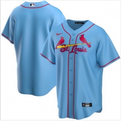 Men St. Louis Cardinals Nike Blue Blank Jersey