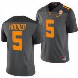 Men Nike Tennessee Hendon Hooker #5 Volunteers Legend College Jersey Gray