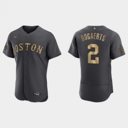 Men Xander Bogaerts Boston Red Sox 2022 Mlb All Star Game Authentic Charcoal Jersey