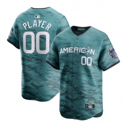 Men Toronto Blue Jays Active Player Custom Teal 2023 All Star Cool Base Stitched Jersey